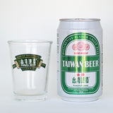 Classic Logo Taiwan Beer Glass 143 ml set of 6