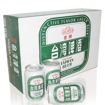 Gold Medal Taiwan Beer - 330ml x 24 Cans Box